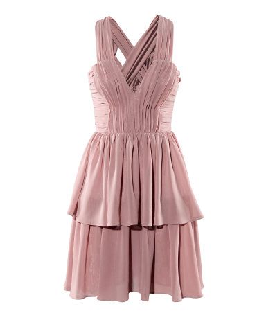 Vestido de Festa H&M Nude 38