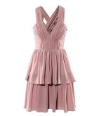 Vestido de Festa H&M Nude 38